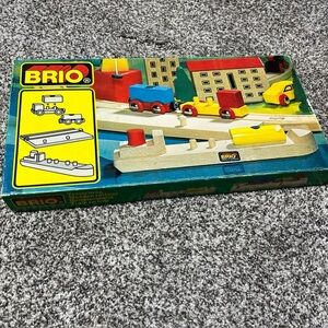 BRIO Sea Transport 31405/28 Wooden Sweden 1980’s In Box Rare Vintage